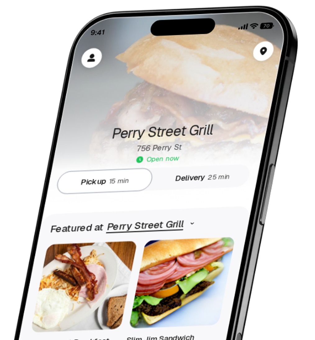 Perry Street Grill app preview