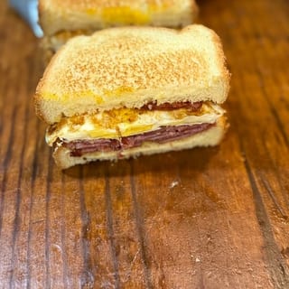 Turkey Bacon & Egg Sandwich