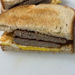 Turkey Sausage & Egg Sandwich