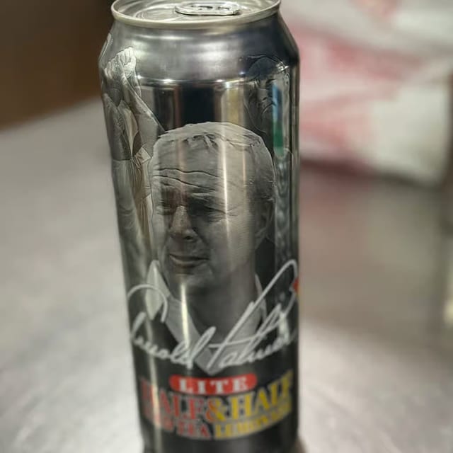 Arizona Ice Tea Half and Half.