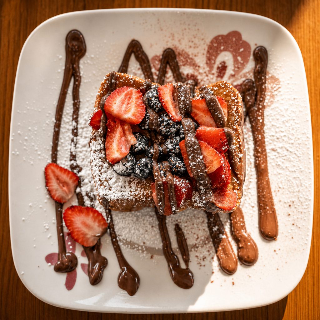 Stuffed French Toast Nutella Very Berry.