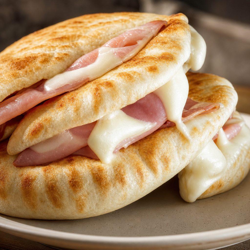 Ham & Cheese Pita.