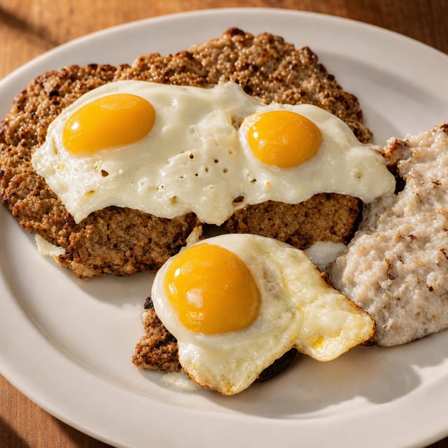 Country-Fried Steak & Eggs.