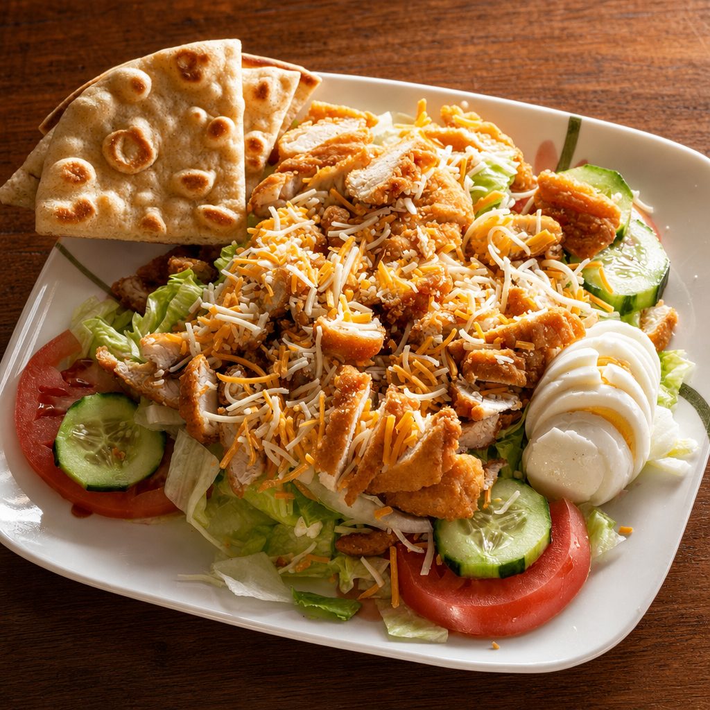 Crispy Chicken Salad.