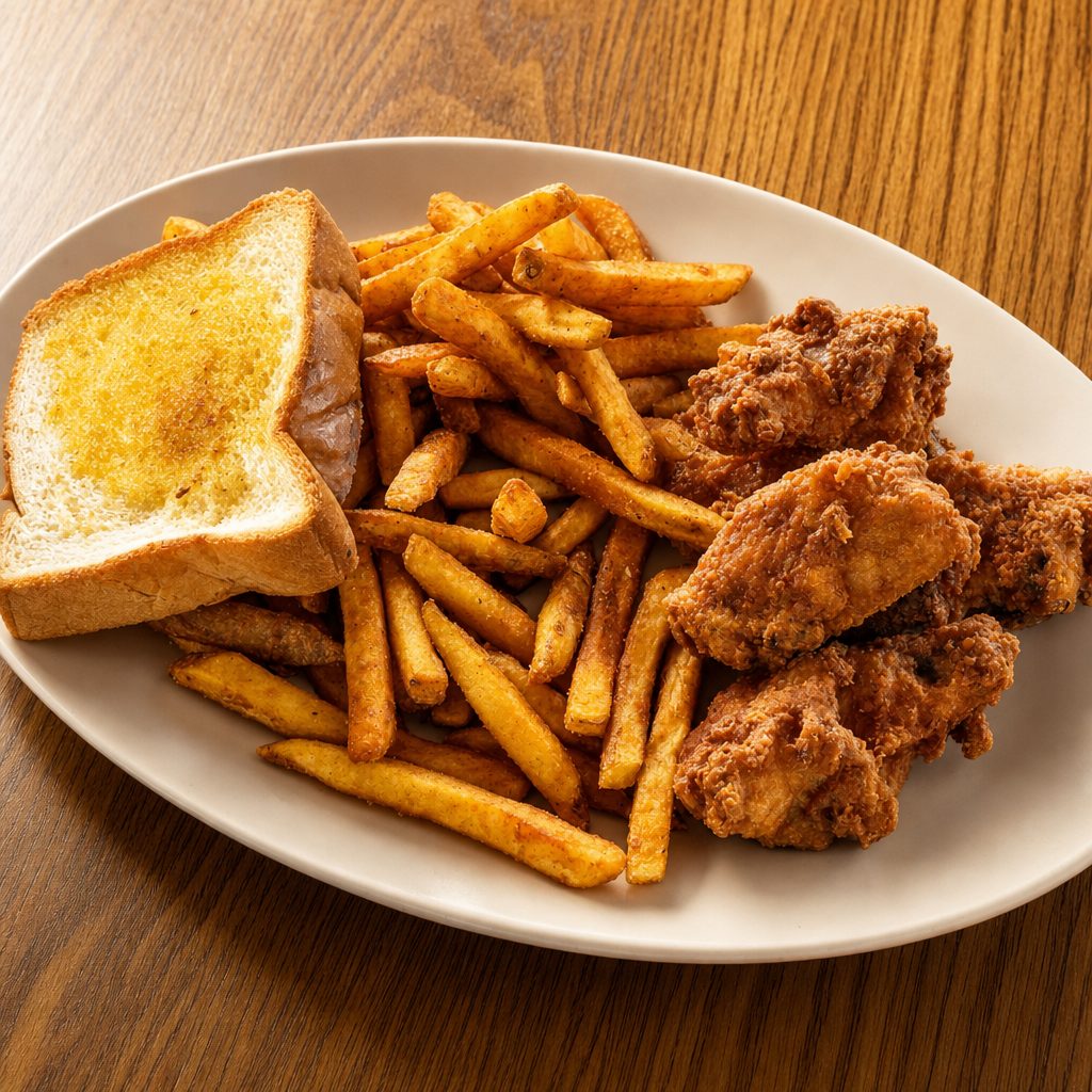 Wing Ding Dinner (8 Pieces).