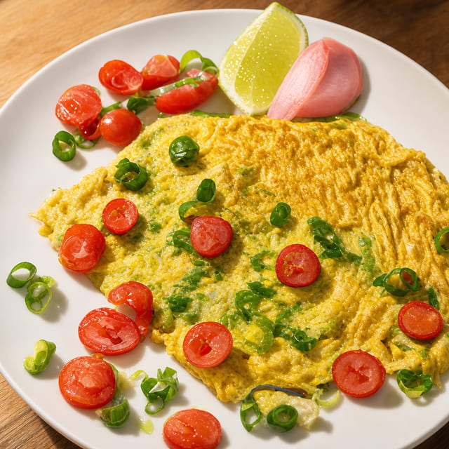 Mexican Omelette.