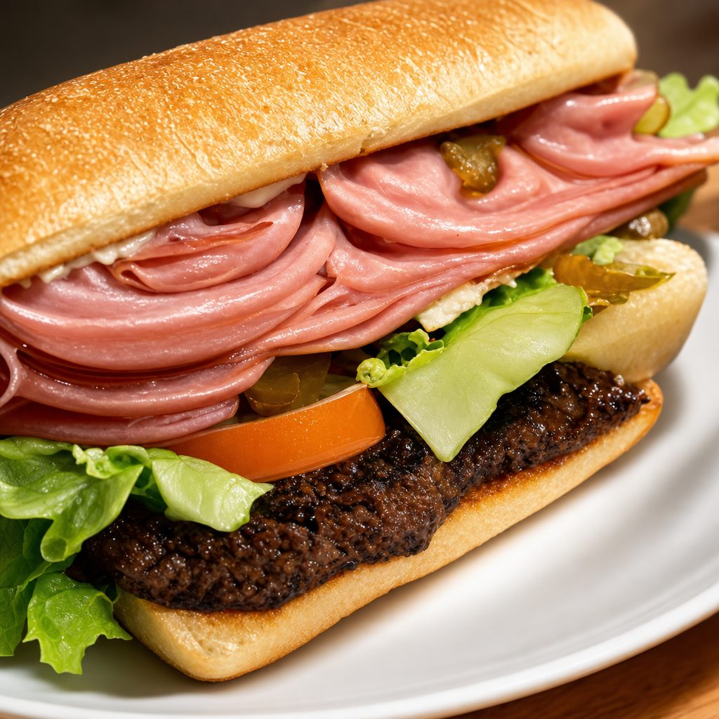 Slim Jim Sandwich.