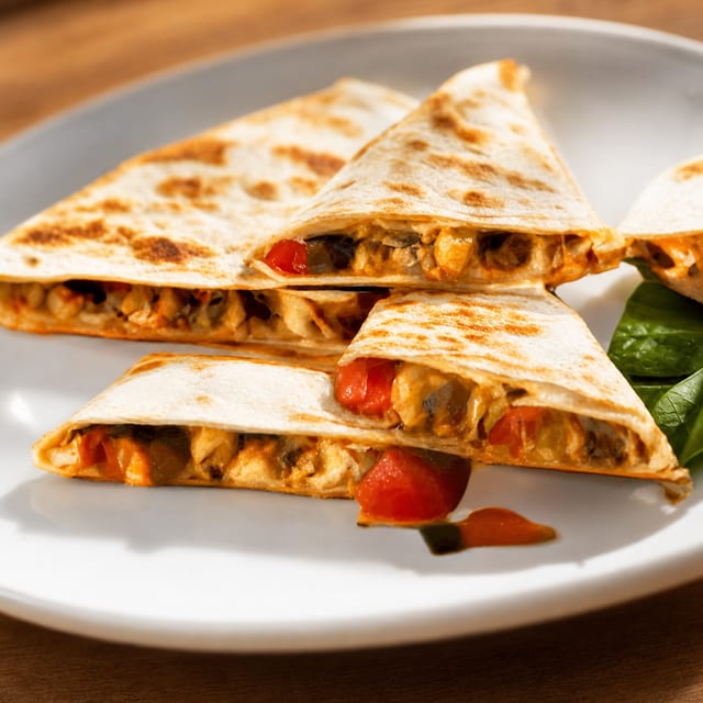 Chicken Quesadilla.