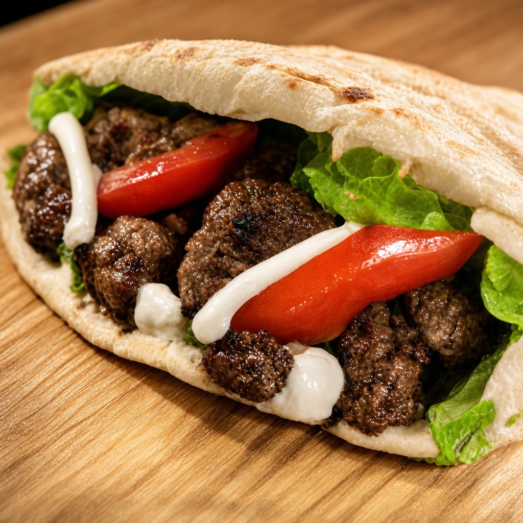 Steak Pita.