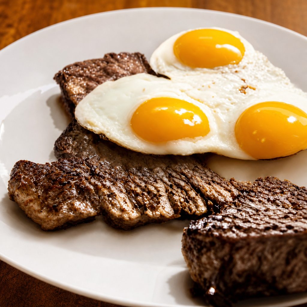 Steak & Eggs.