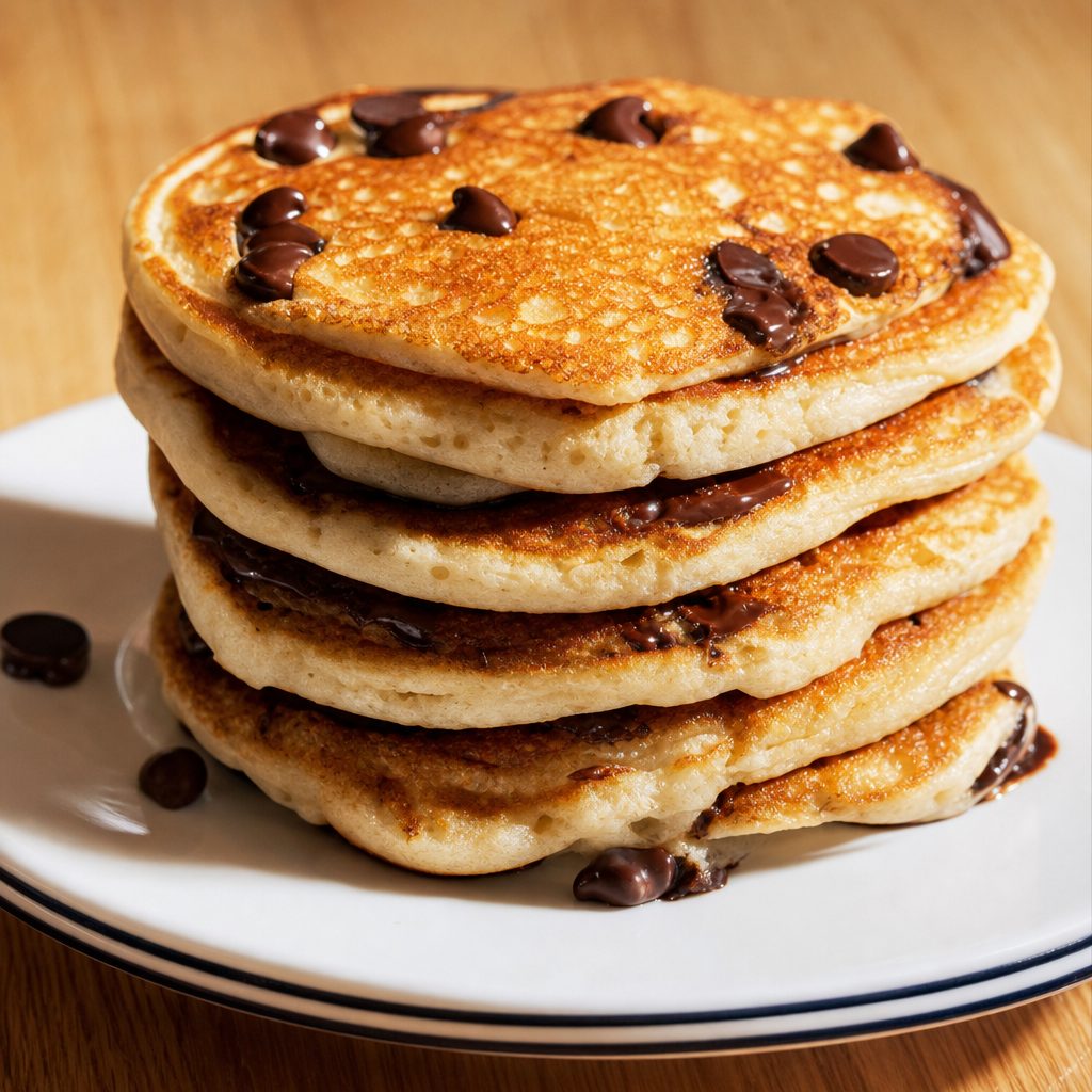 Chocolate Chip Pancakes.