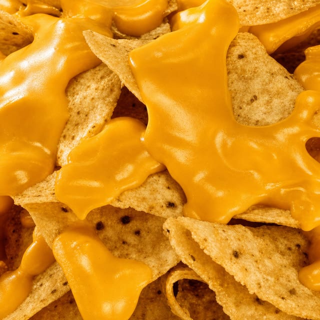 Cheese Nachos.