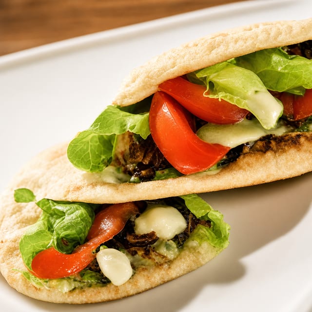 Vegetarian Pita.