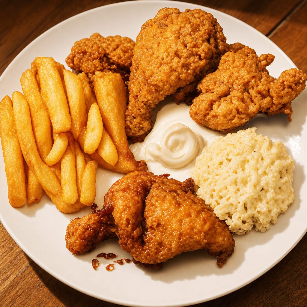 Fried Chicken Dinner (4 Pieces).