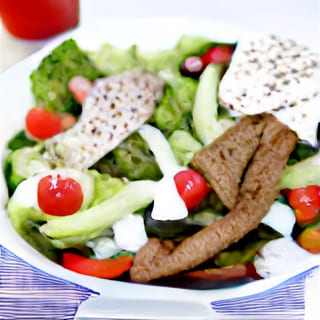 Gyro Greek Salad