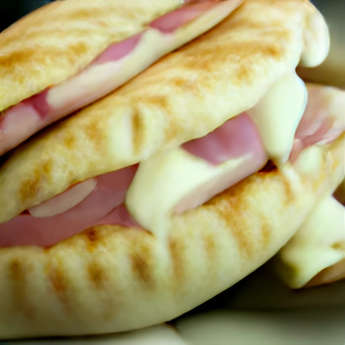Ham & Cheese Pita.