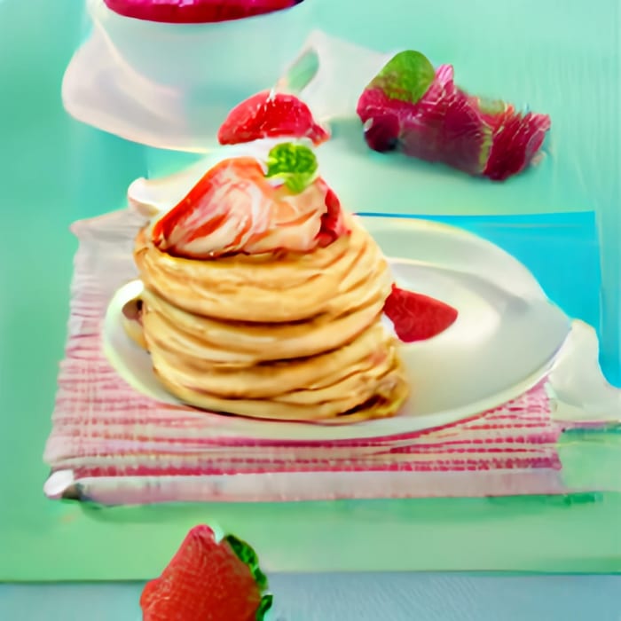 Strawberry Pancakes.