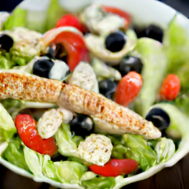 Chicken Greek Salad.