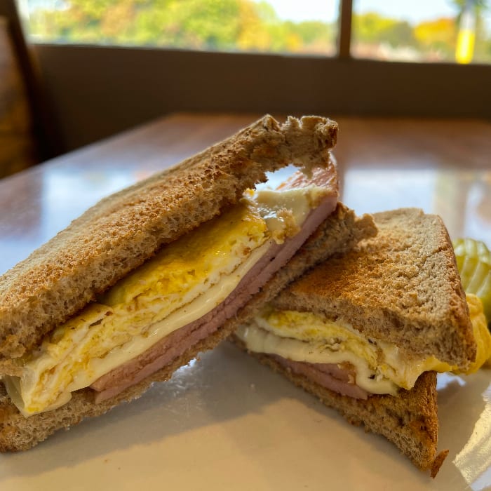 Ham & Egg Sandwich.