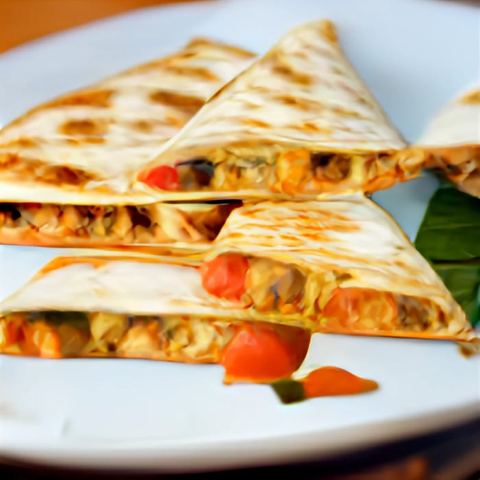 Chicken Quesadilla.