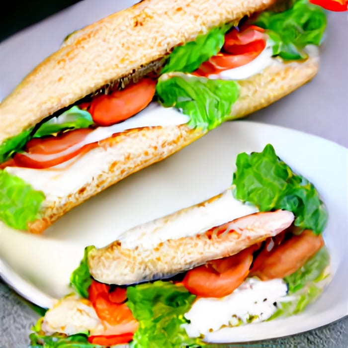 Grilled Chicken Sandwich.