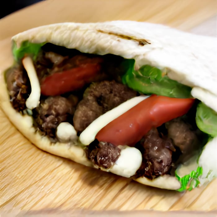 Steak Pita.