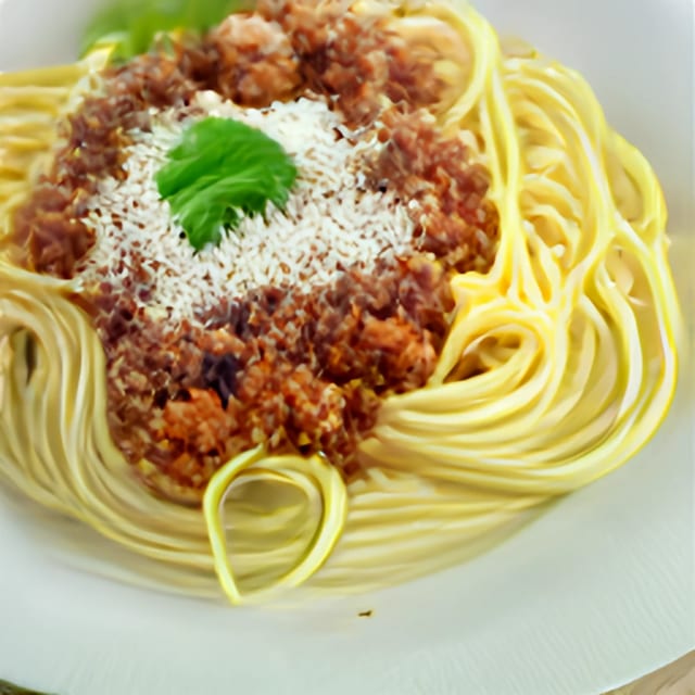 Spaghetti Bolognese.
