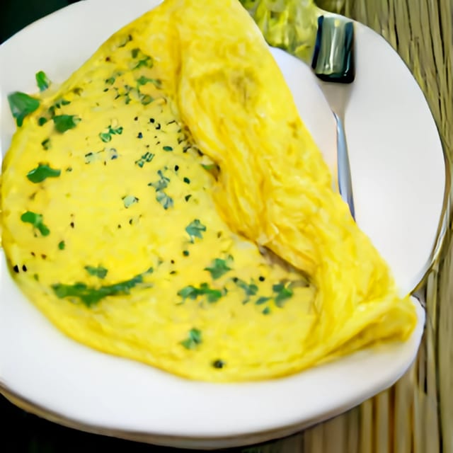 Turkey & Swiss Omelette.