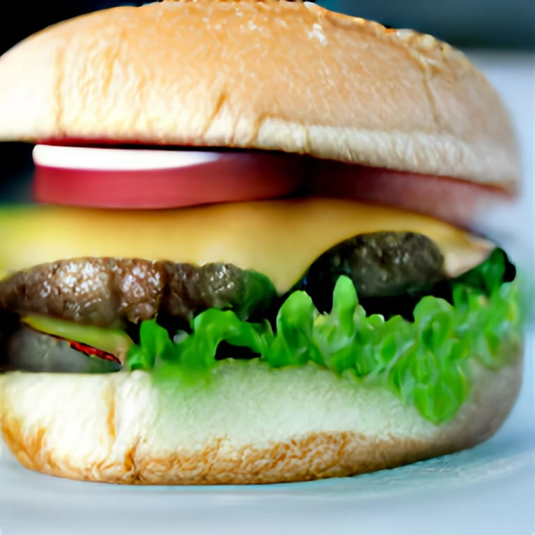 Indulge in Our Bacon Cheeseburger