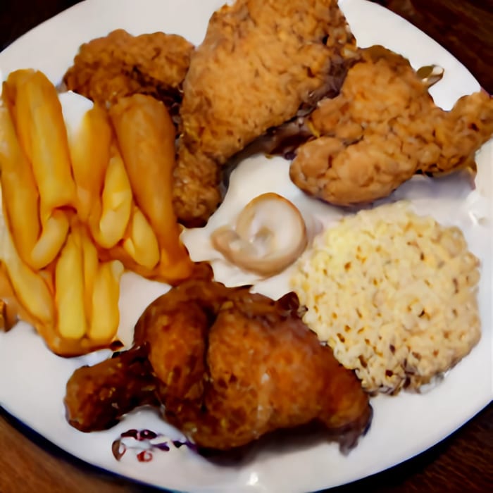 Fried Chicken Dinner (4 Pieces).